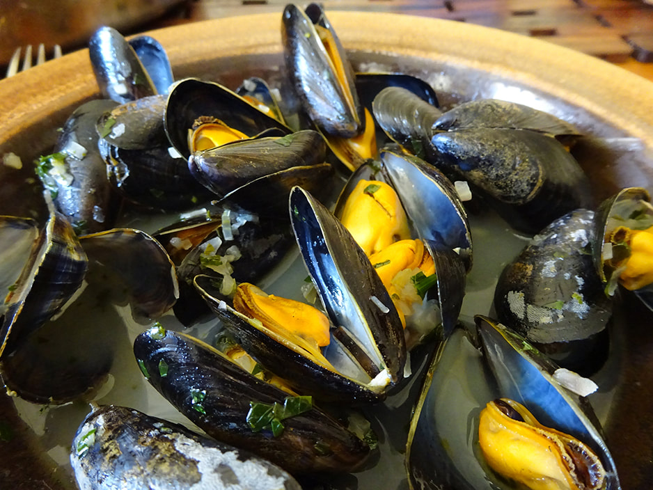 Mussels &white wine
